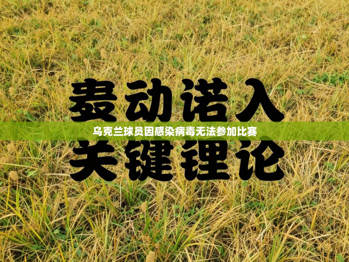 乌克兰球员因感染病毒无法参加比赛