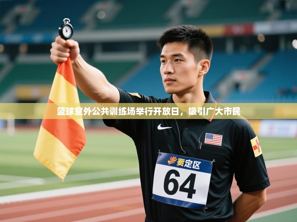 篮球室外公共训练场举行开放日,吸引广大市民 第1张