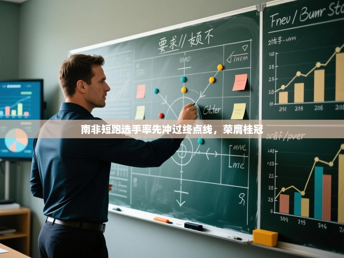 南非短跑选手率先冲过终点线，荣膺桂冠